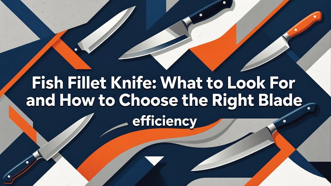 Professional header image for list-based article: Fish Fillet Knife: What to Look For and How to Choose the...