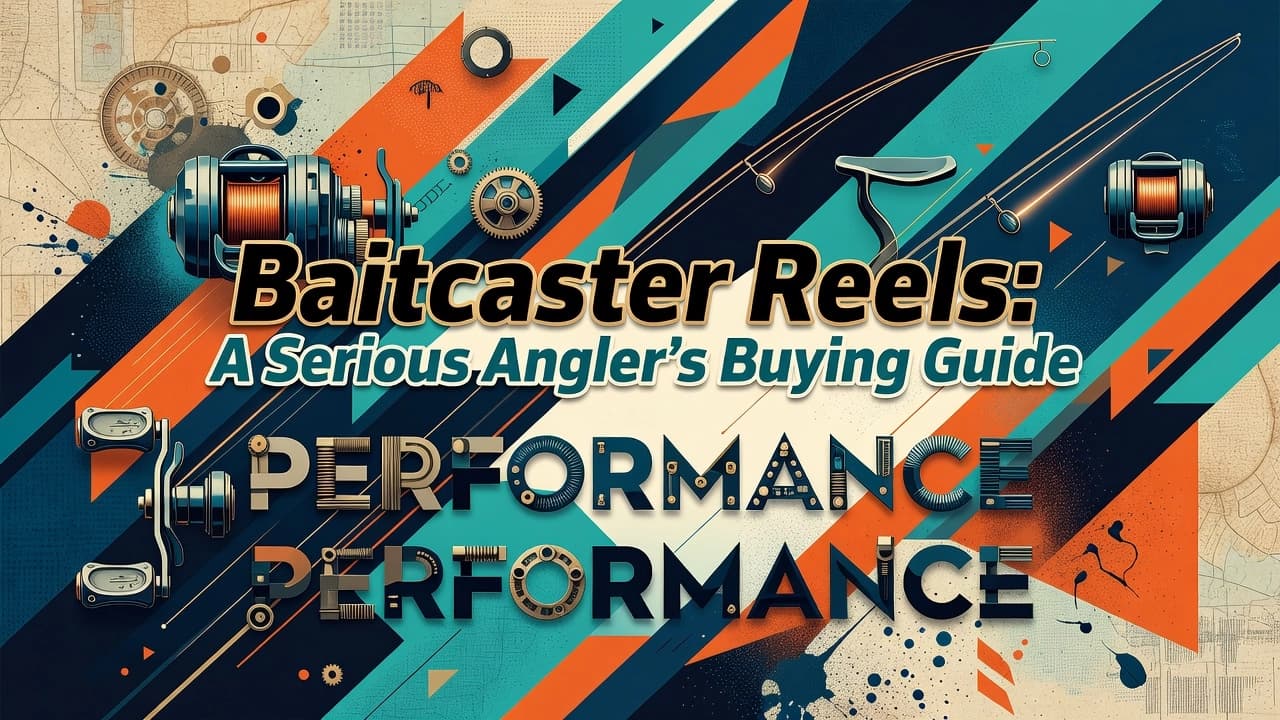 Professional header image for list-based article: Baitcaster Reels: A Serious Angler's Buying Guide