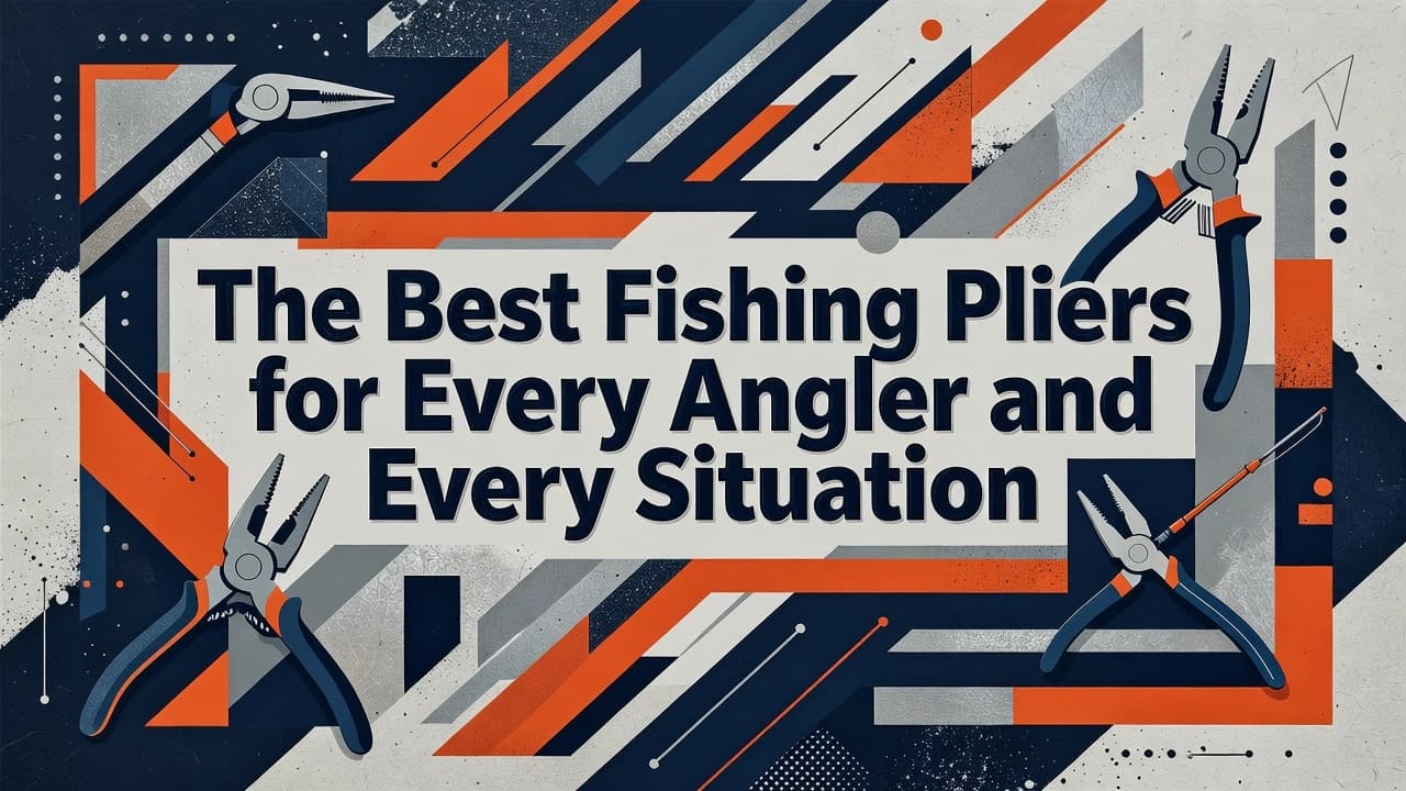 Professional header image for list-based article: The Best Fishing Pliers for Every Angler and Every Situation