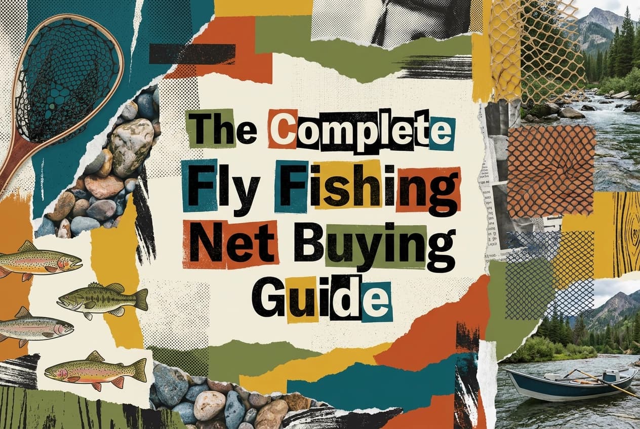 Professional header image for list-based article: The Complete Fly Fishing Net Buying Guide