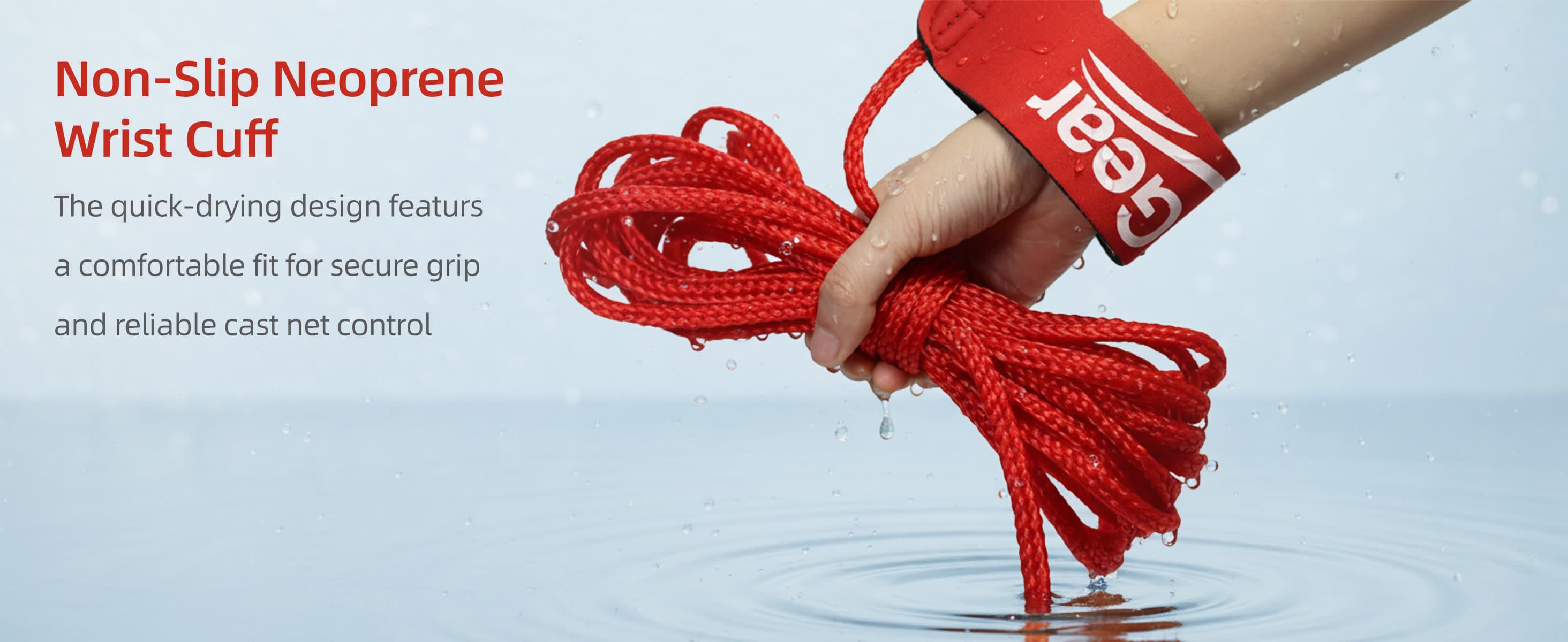 Cast Net — Basic Series — from BasicGear, detail 4