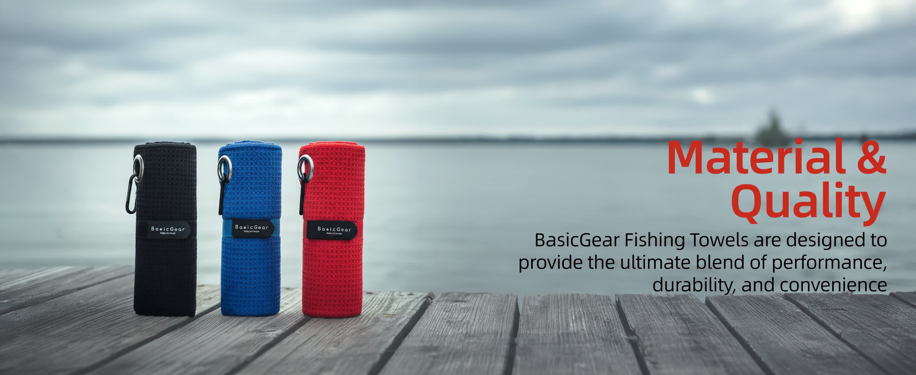 Fishing Towels — from BasicGear, detail 2