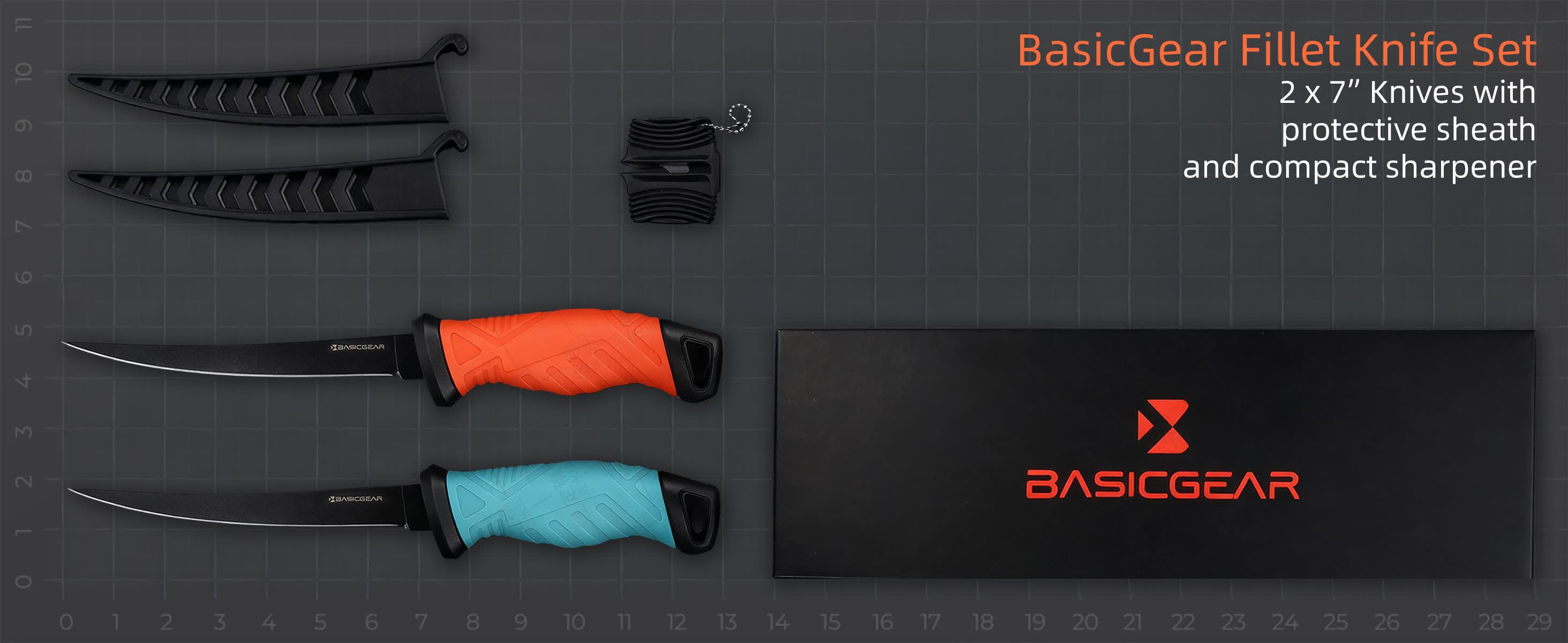 Fillet Knife Set — from BasicGear, detail 2