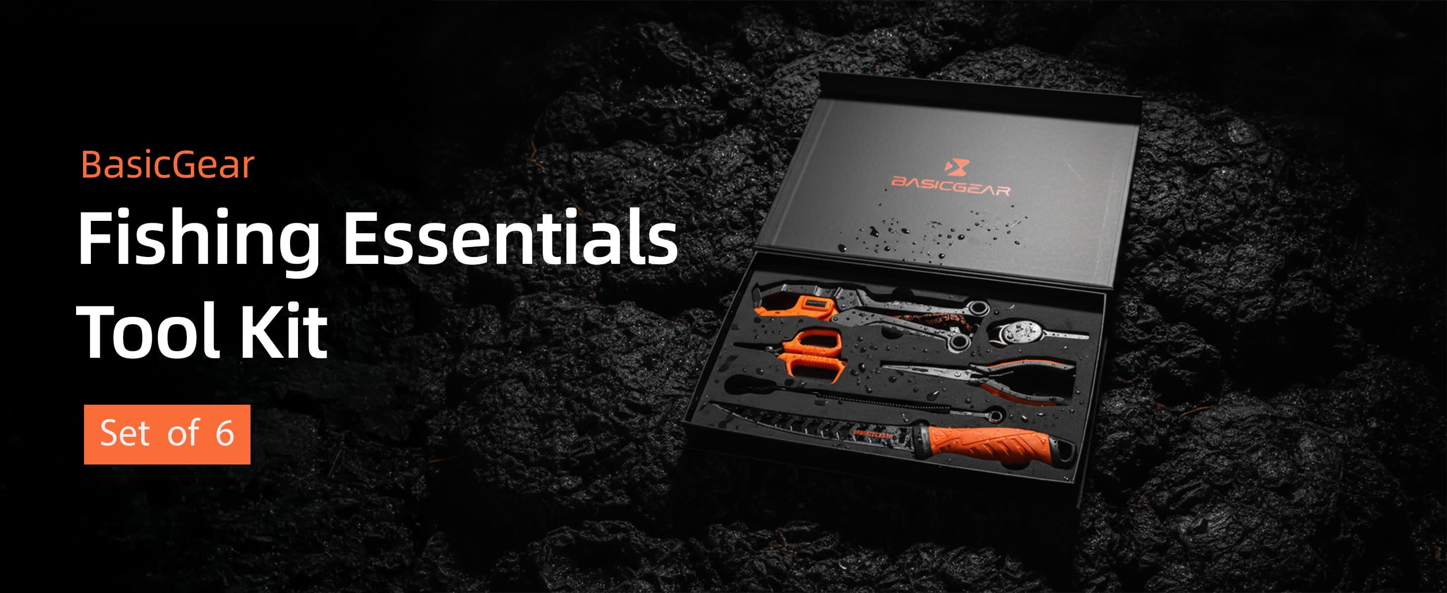 6-Piece Fishing Tool Set — from BasicGear, detail 1