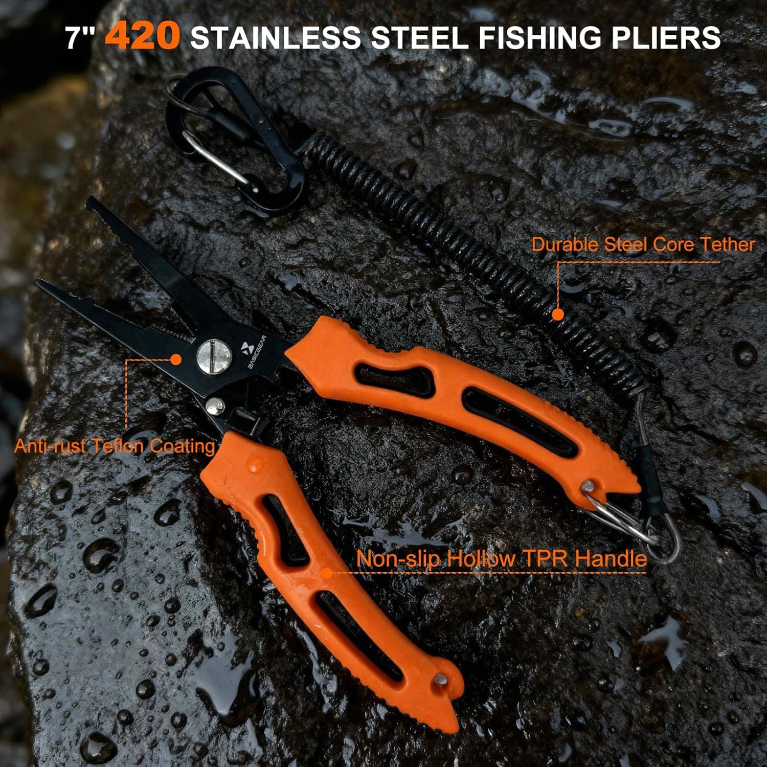 Compact 7" Fishing Pliers — image 2