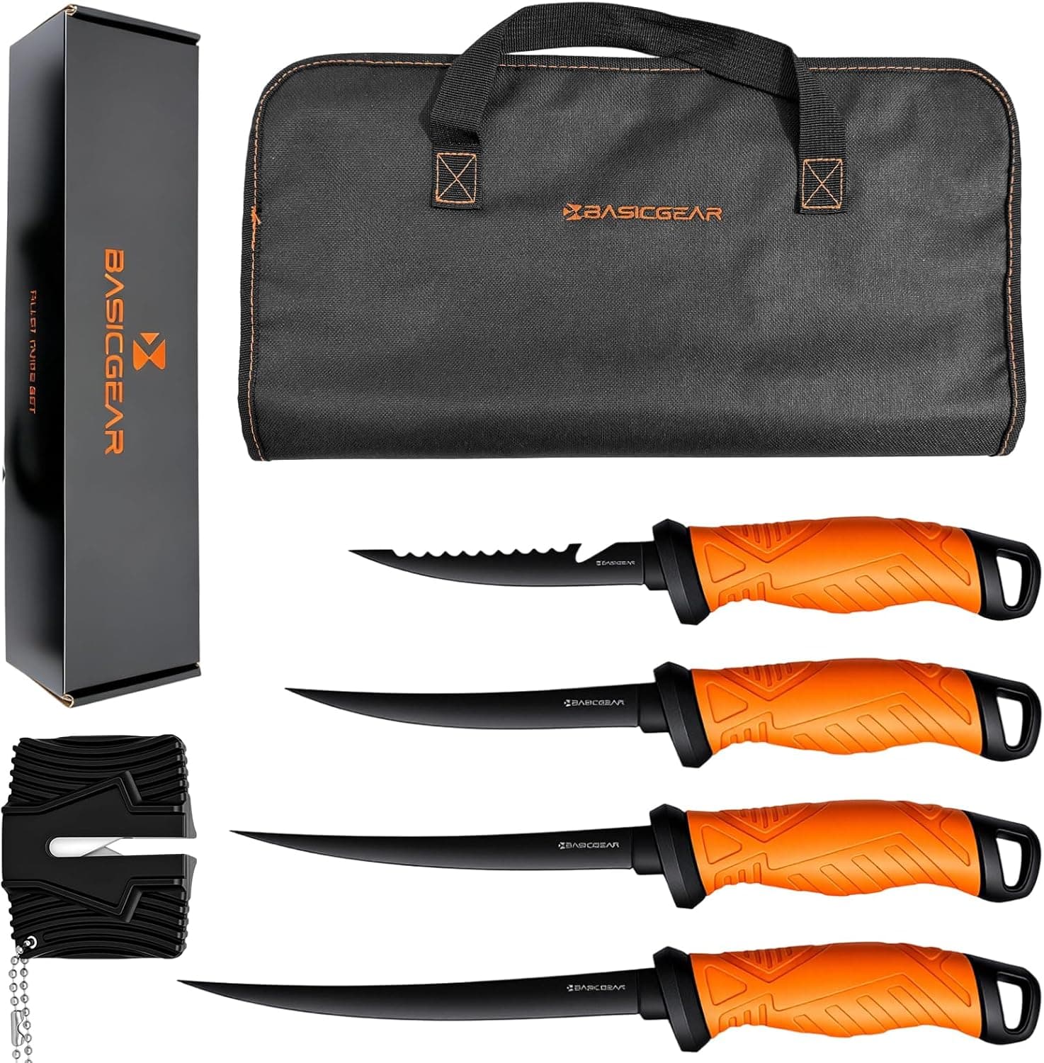 Fishing Fillet Knife Set of 4