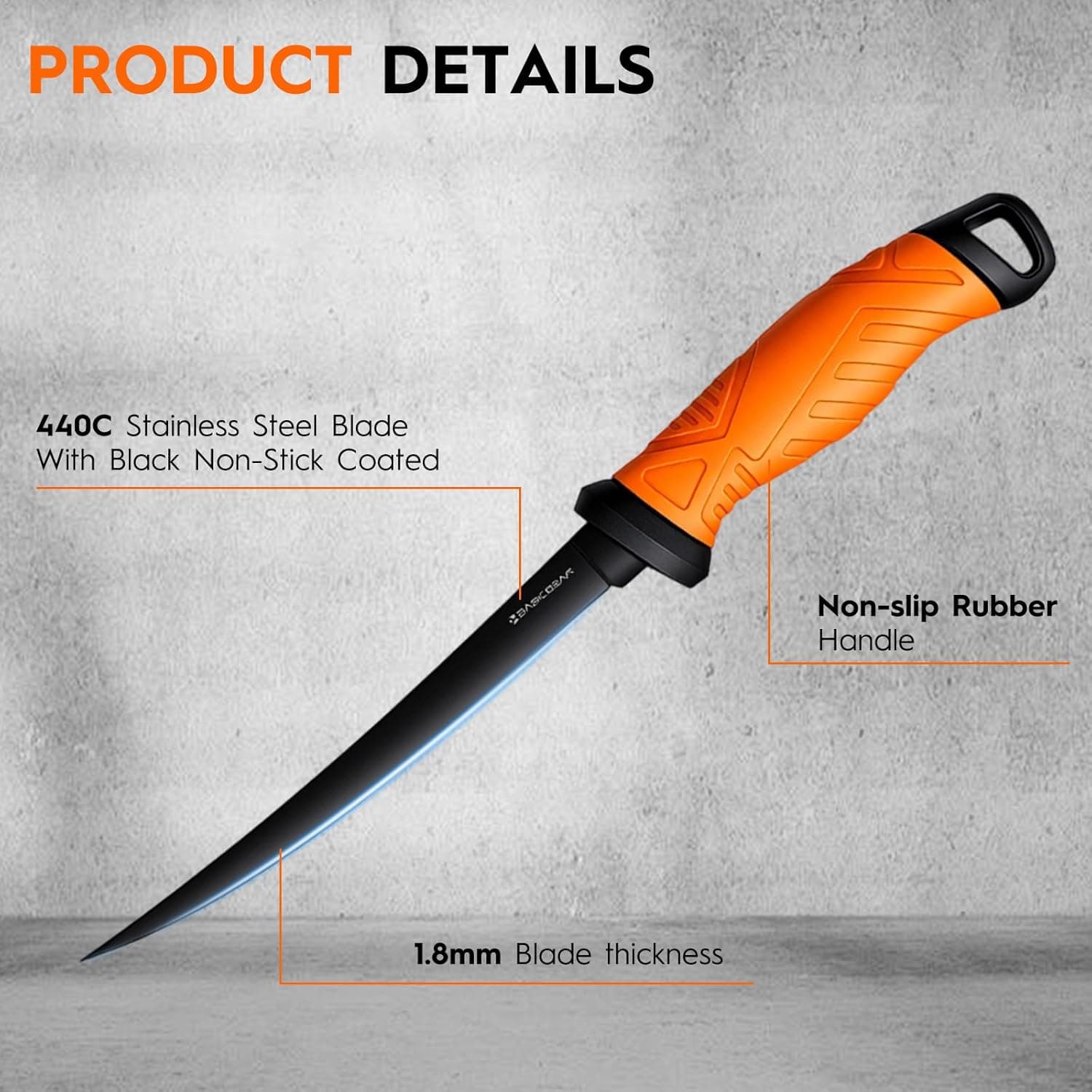 Fishing Fillet Knife Set of 4 — image 2