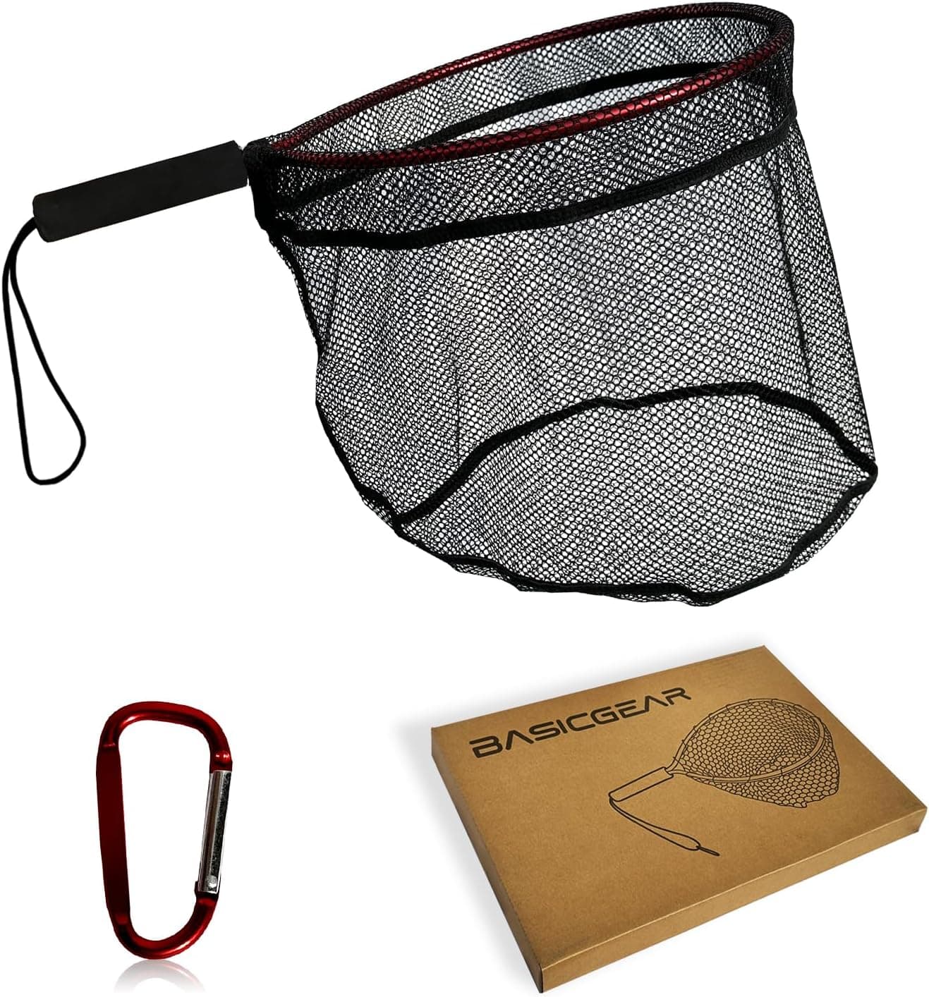 Ultra-Light Aluminum Landing Net — Nylon Mesh