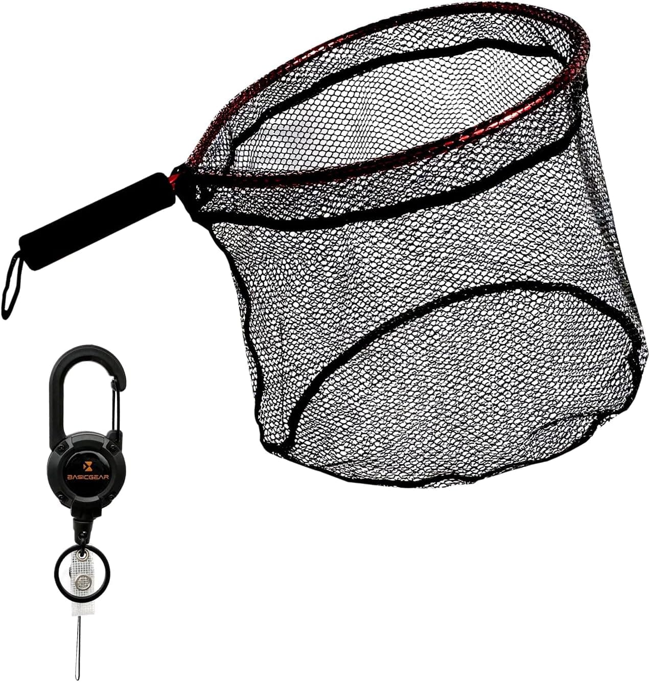 Ultra-Light Aluminum Landing Net — Rubber Coated