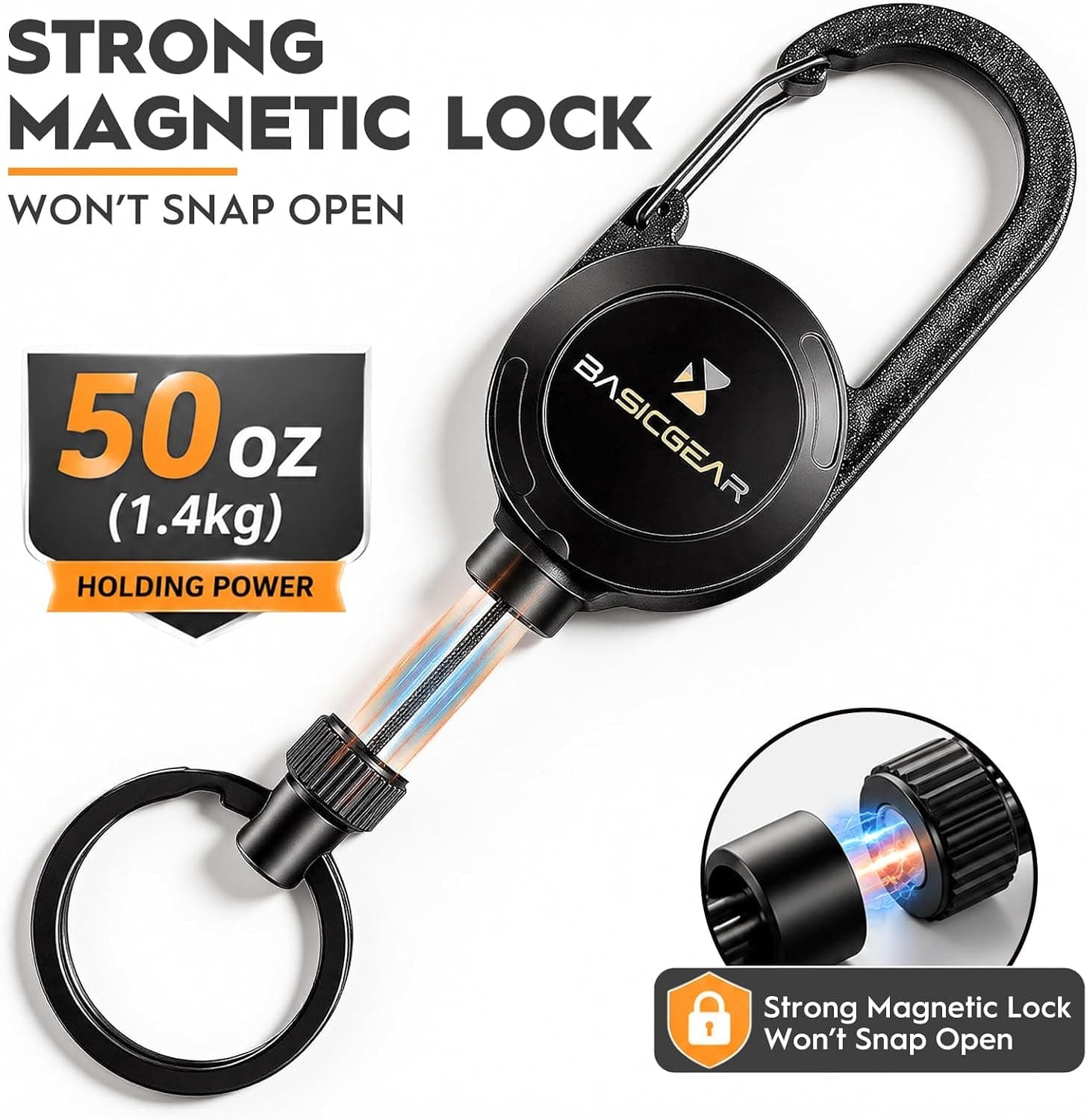 Magnetic Zinger Carabiner — image 3