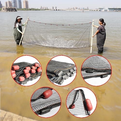 BasicGear seine net — #1 Best Seller on Amazon