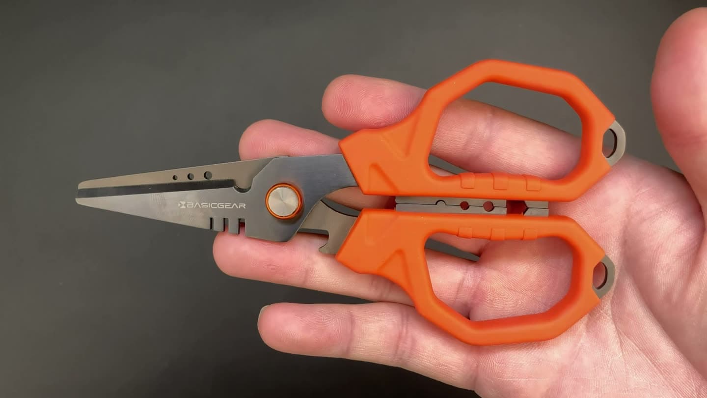 BasicGear Multi-Tool Scissors — Product Demo
