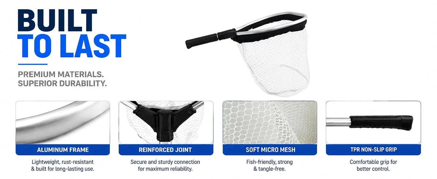 Pro Baitwell Net — 6063 Aluminum — from BasicGear, detail 2