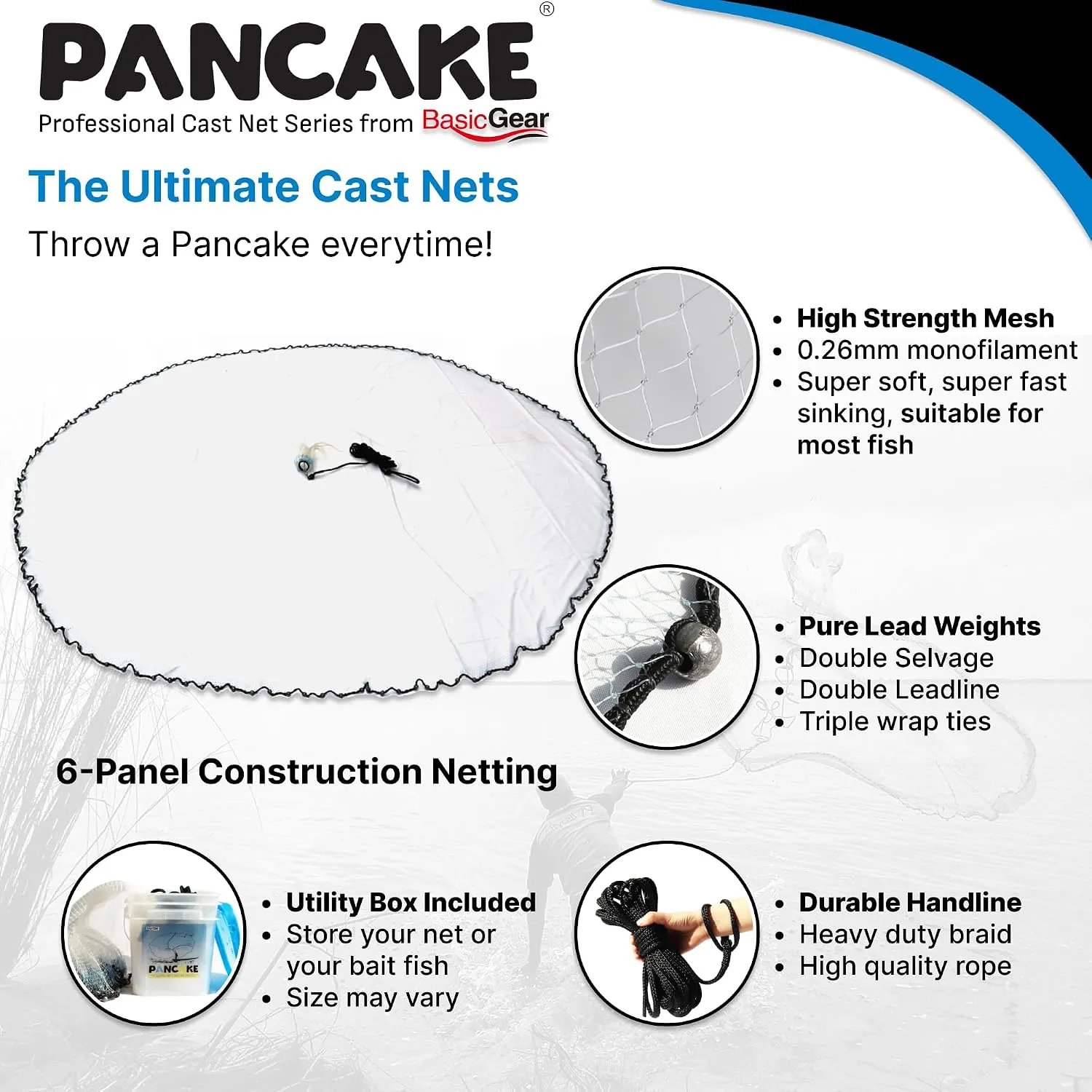 Cast Net — Pancake Blue — image 2