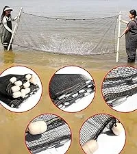 Cast Net — Pancake Gold — from BasicGear, detail 3