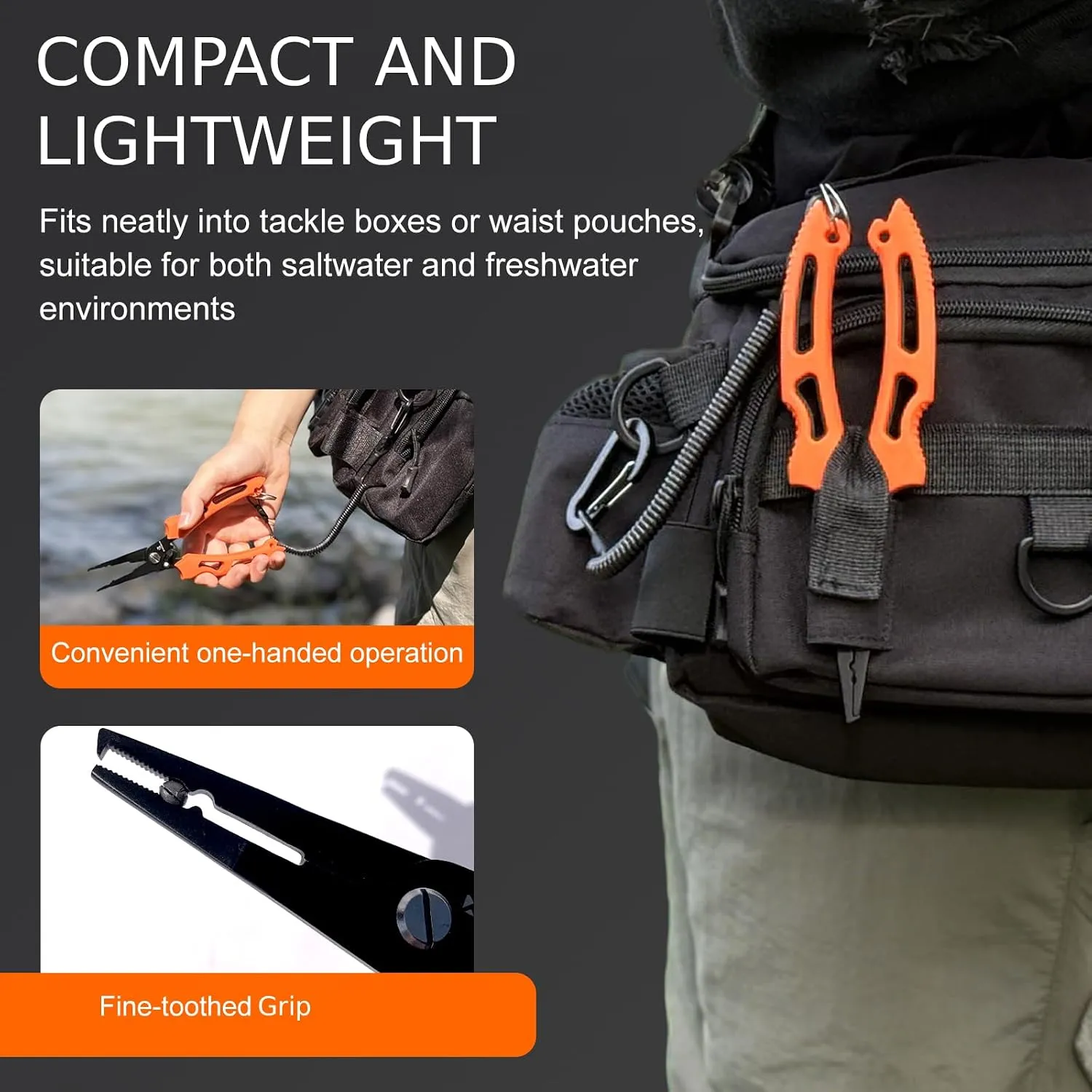 Compact 7" Fishing Pliers — image 6