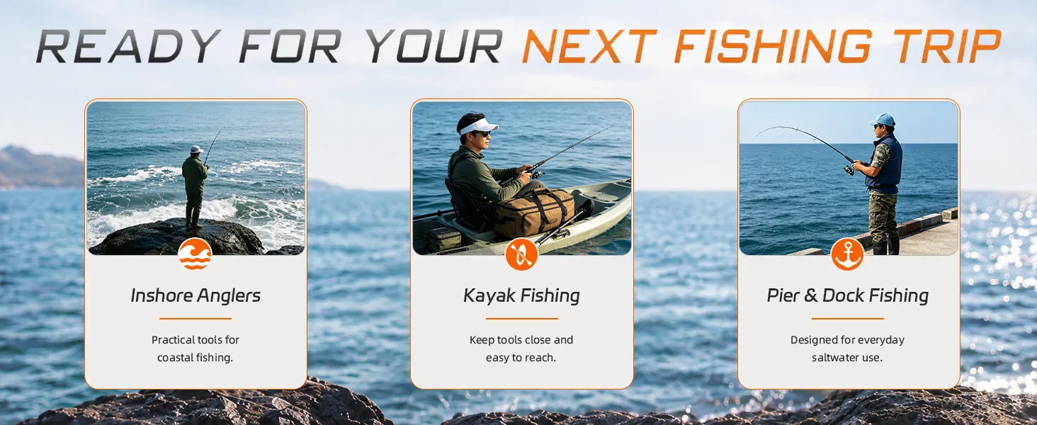4-Piece Fishing Tool Kit — from BasicGear, detail 7
