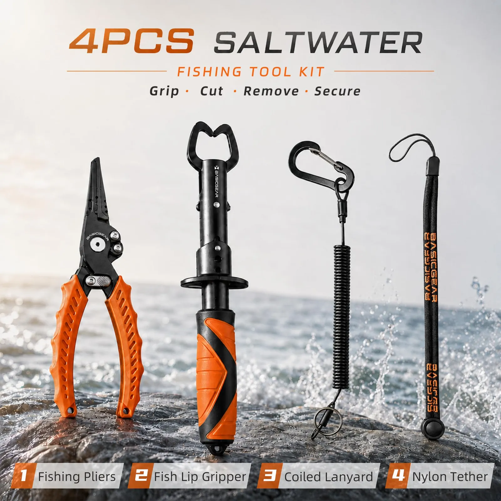 4-Piece Fishing Tool Kit — image 2