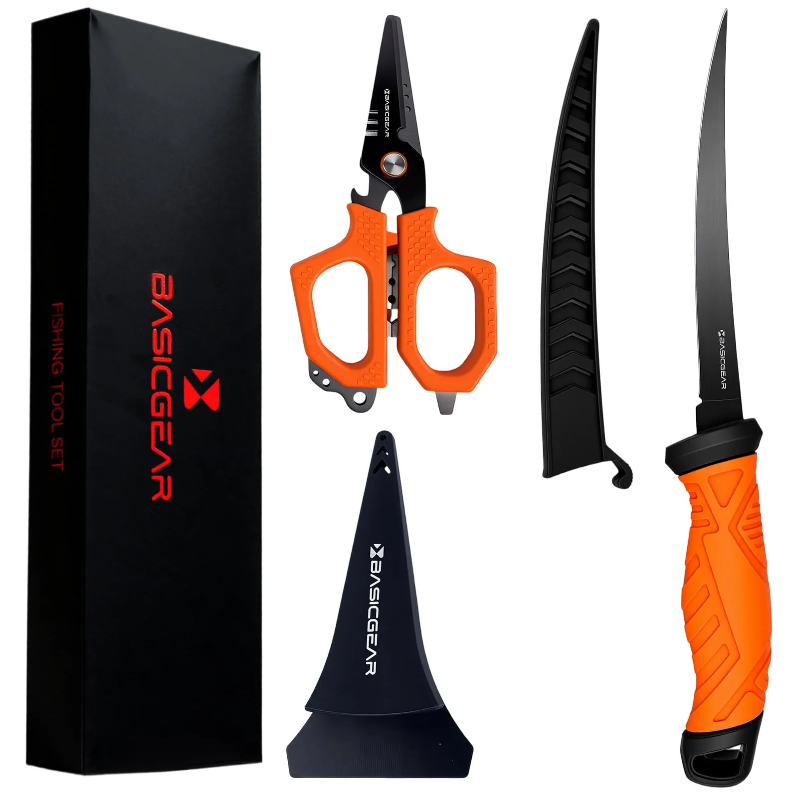 Fishing Fillet Knife and Multi-Tool Scissors Set — image 1