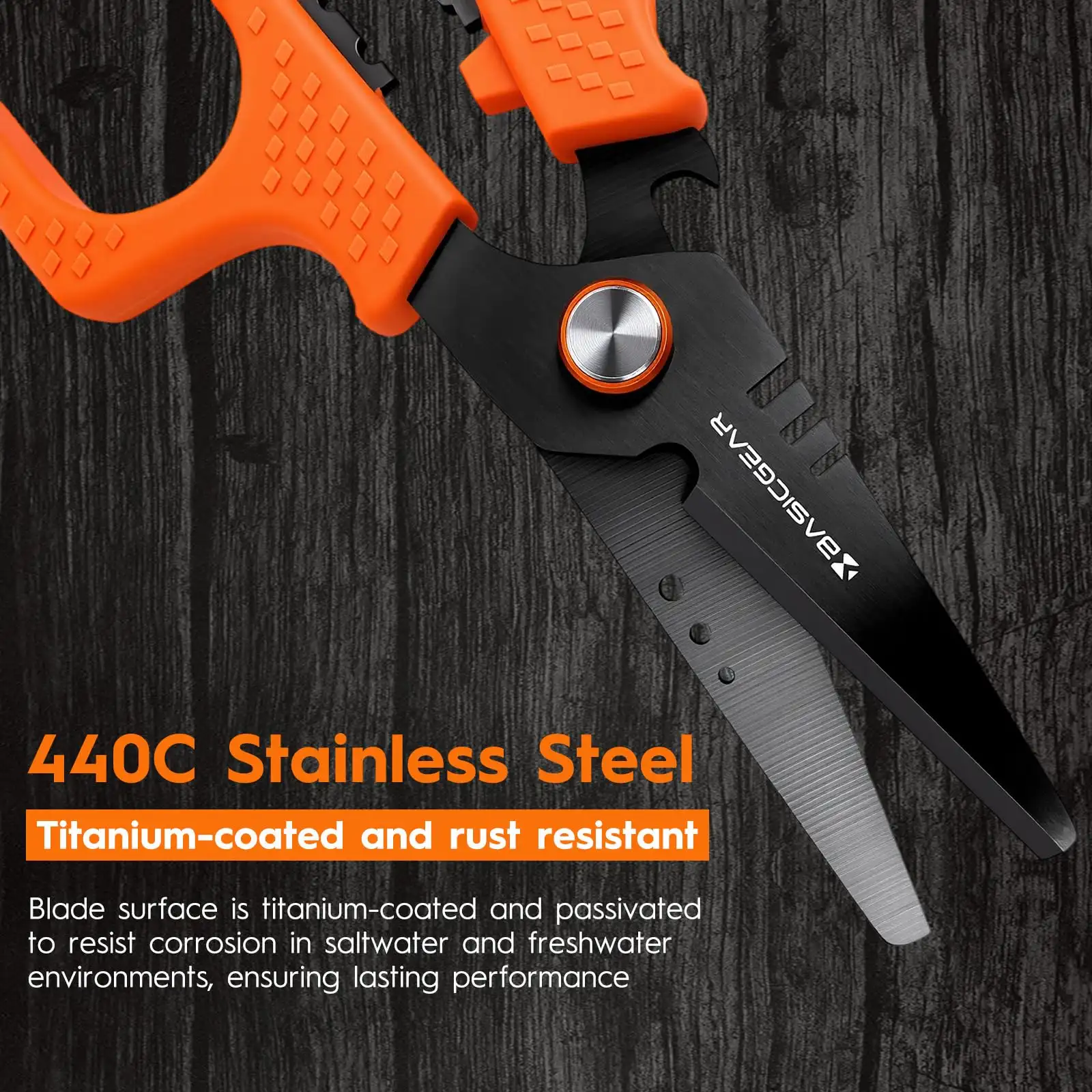 Fishing Fillet Knife and Multi-Tool Scissors Set — image 6