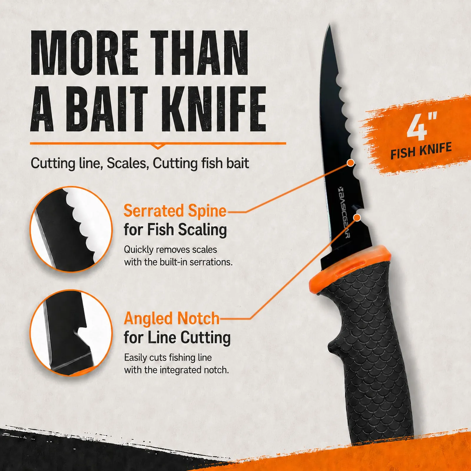 2-Piece Fillet Knife Set with Sharpener — image 5