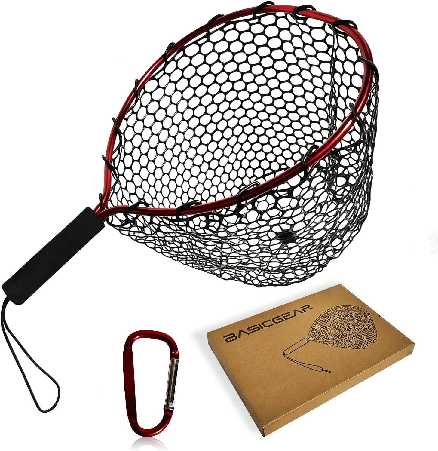 Landing Net — Rubber Mesh — image 1