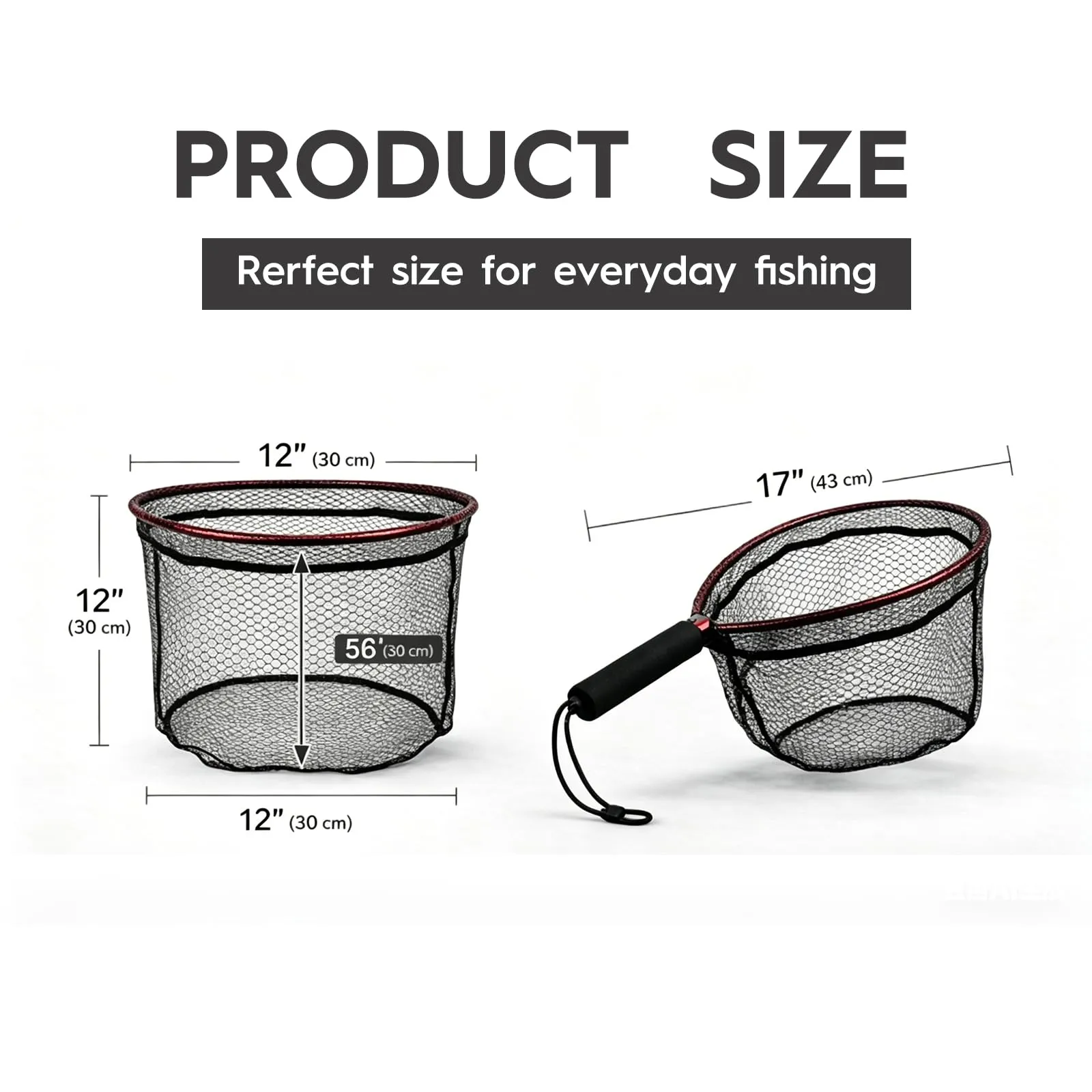 Ultra-Light Aluminum Landing Net — Rubber Coated — image 6