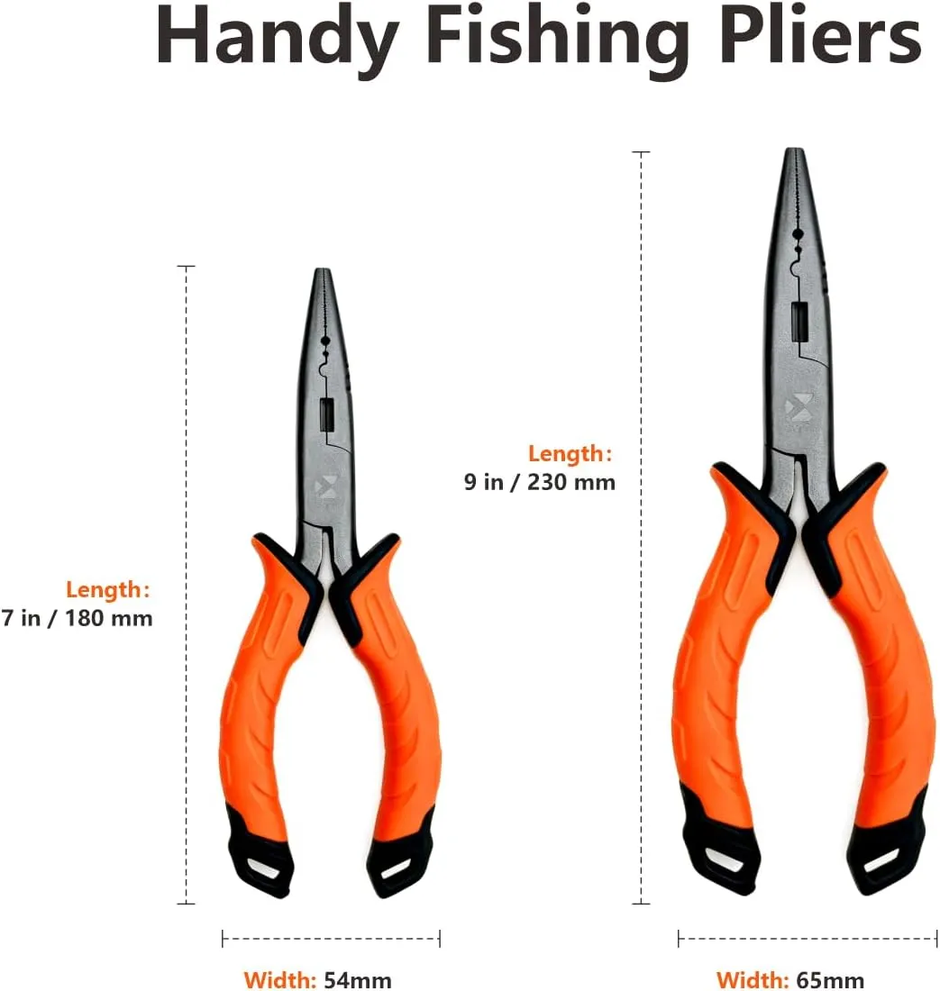 Fishing Pliers with Coiled Lanyard — image 6