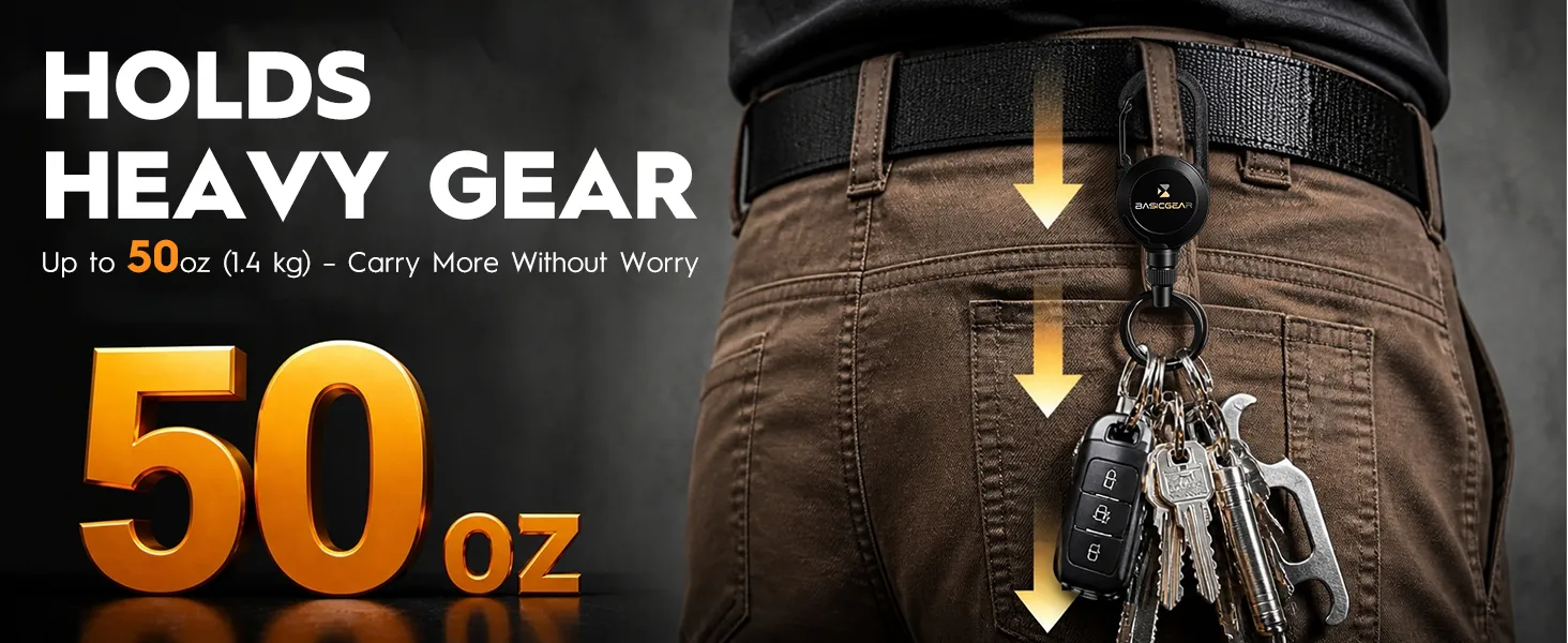 Magnetic Zinger Carabiner — from BasicGear, detail 3
