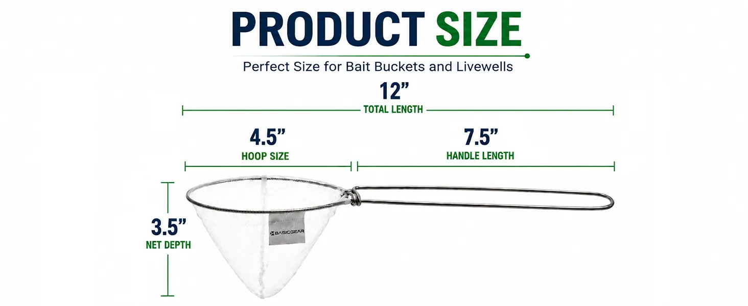 Minnow Dip Net — from BasicGear, detail 2