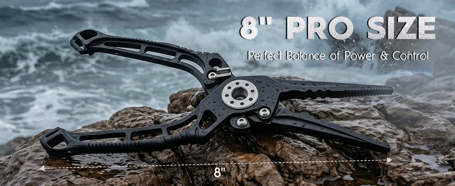 Pro Fishing Pliers — 8" 17-4PH — from BasicGear, detail 4