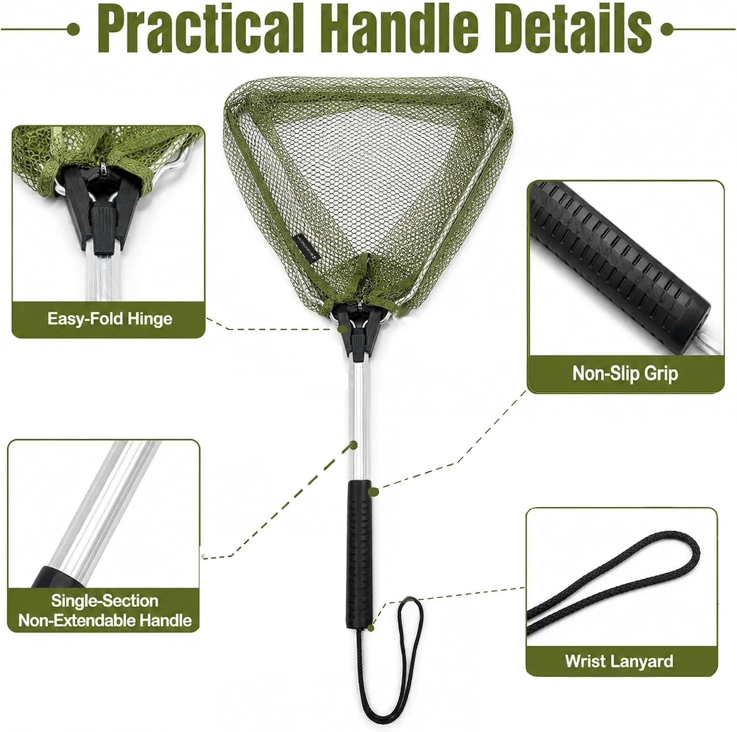 Foldable Triangle Landing Net — image 5
